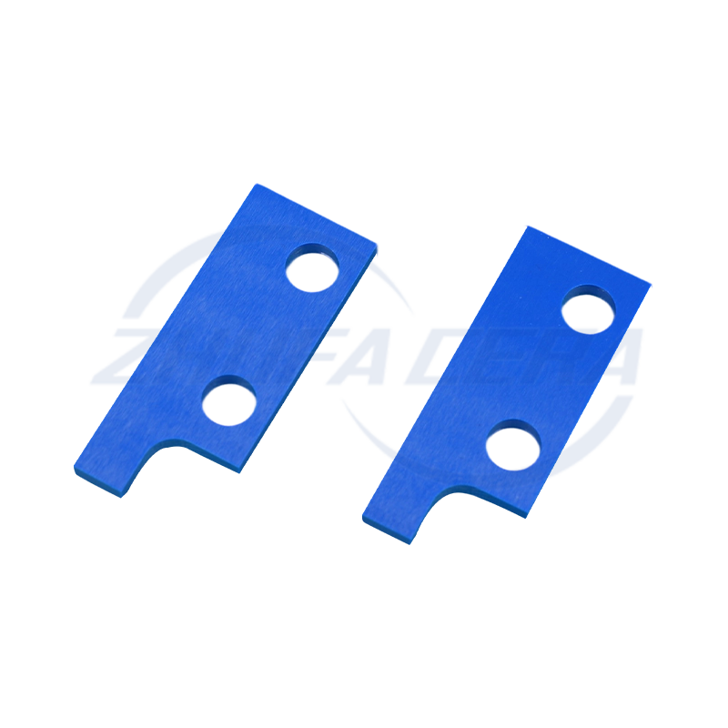 Blå zirconia keramisk skiva