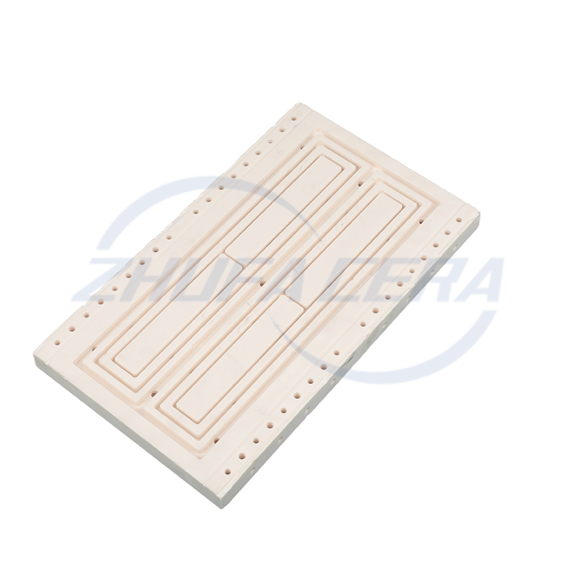 Stor keramisk platta av aluminiumoxid