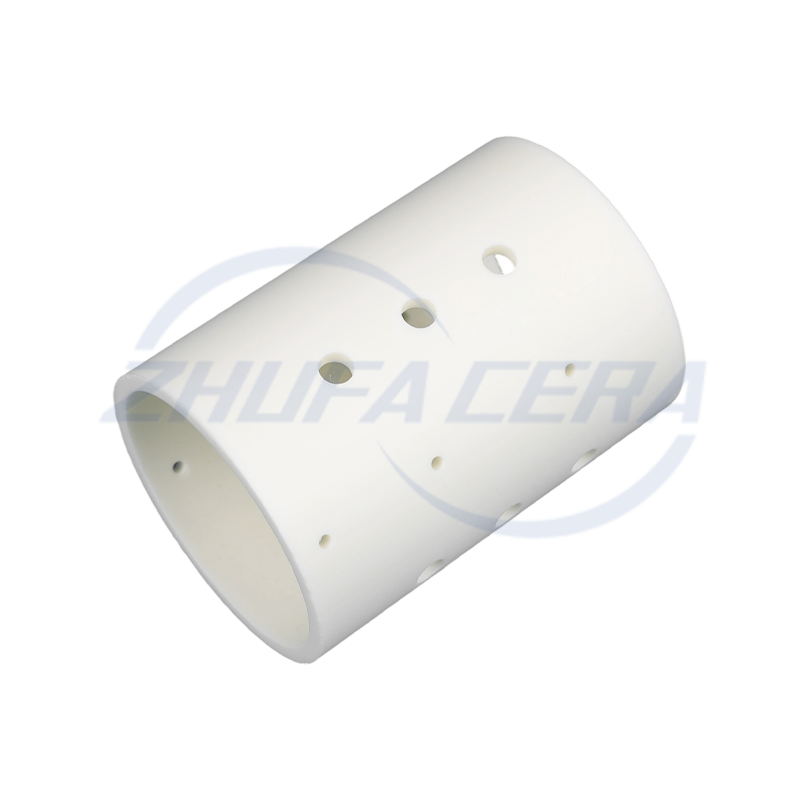 Keramiskt aluminiumrör med tre hål