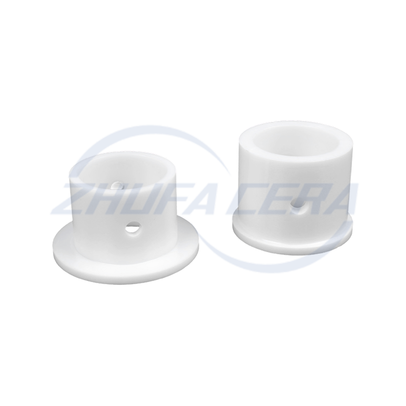 Perforerad aluminiumoxid keramisk bussning