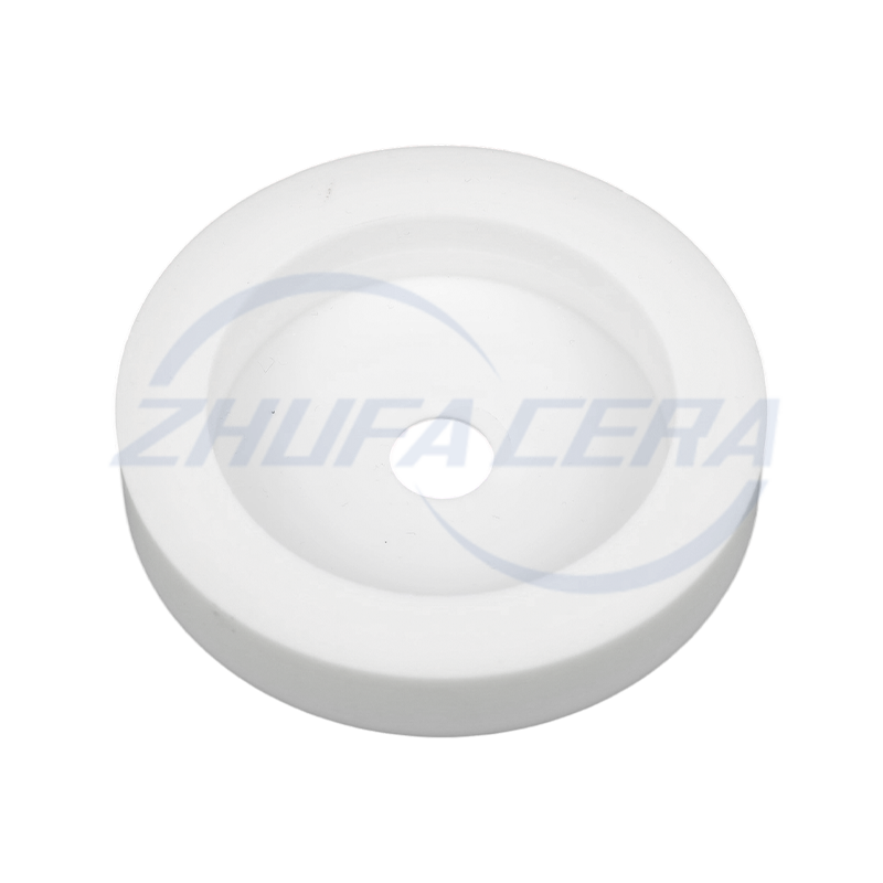 Perforerad aluminiumoxid keramisk skiva