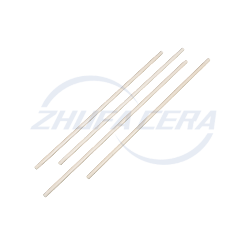 Gängad aluminiumoxid keramisk stav