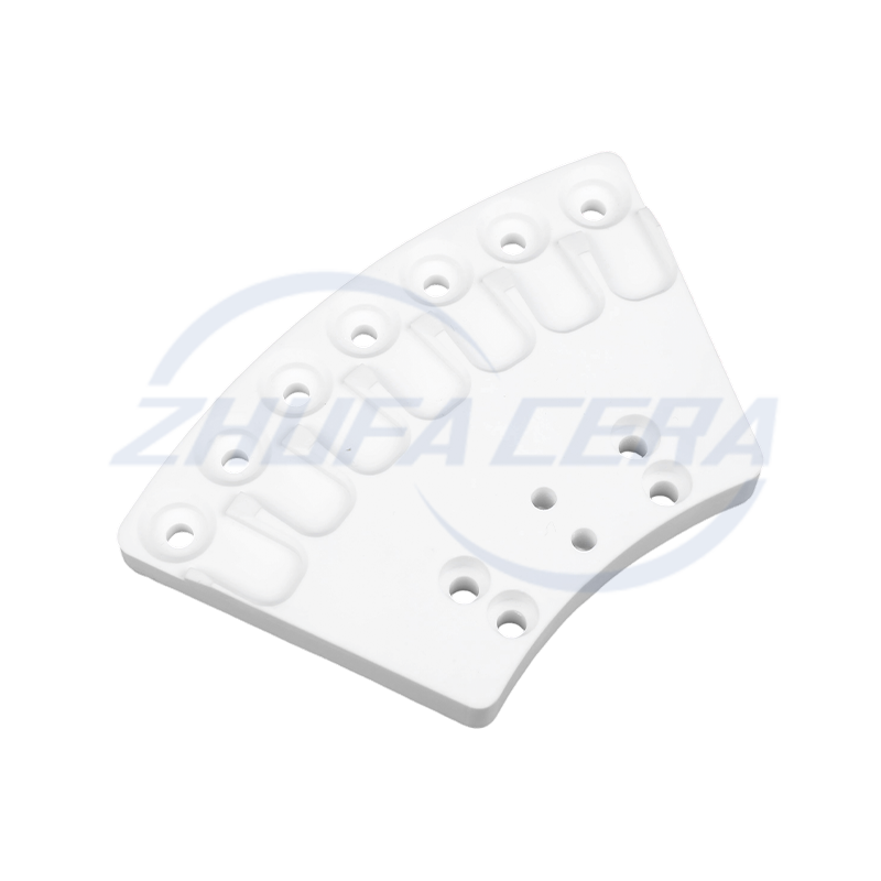 Aluminiumoxid fläktformade keramiska delar