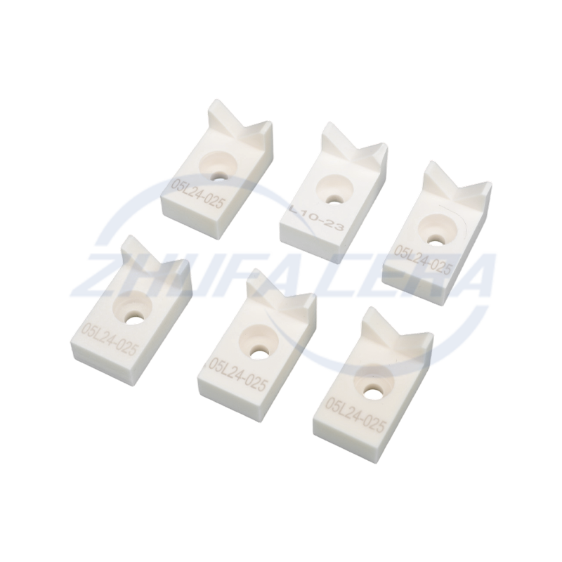 Alumina keramiskt V-format block