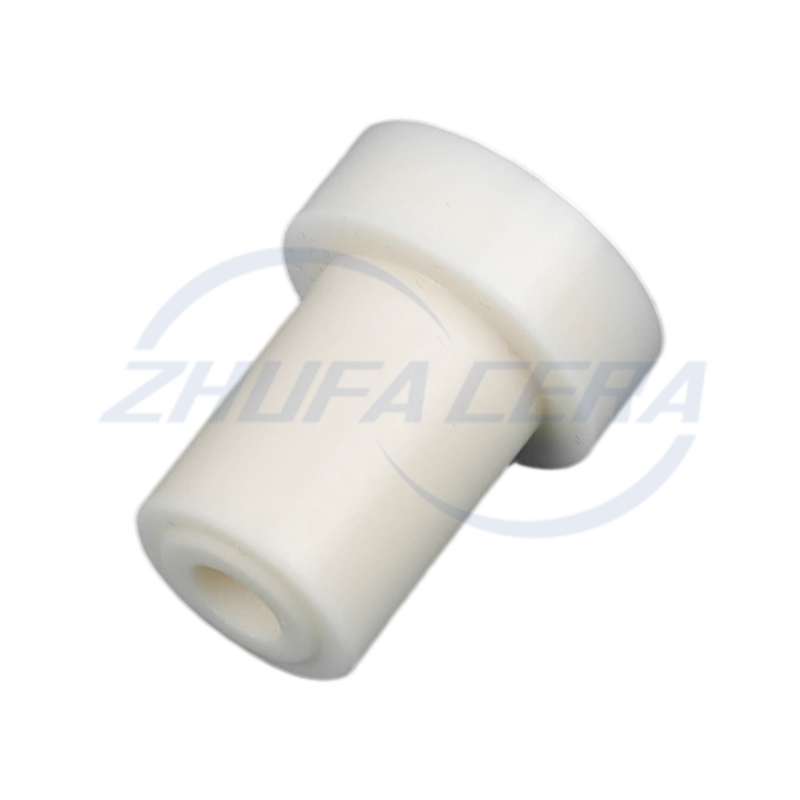 Liten keramisk hylsa av aluminiumoxid