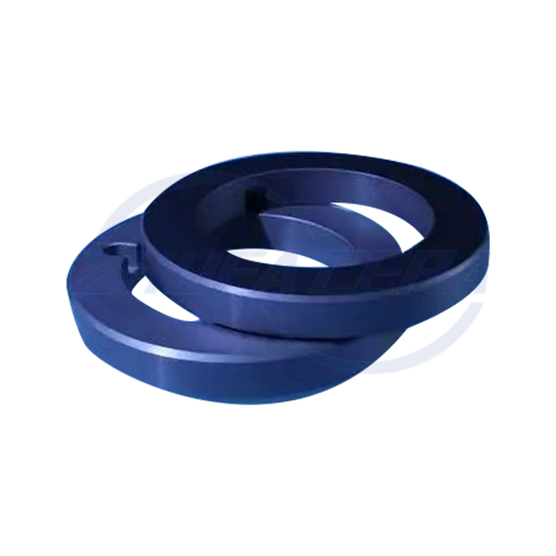 Blå Zirconia Keramisk Ring