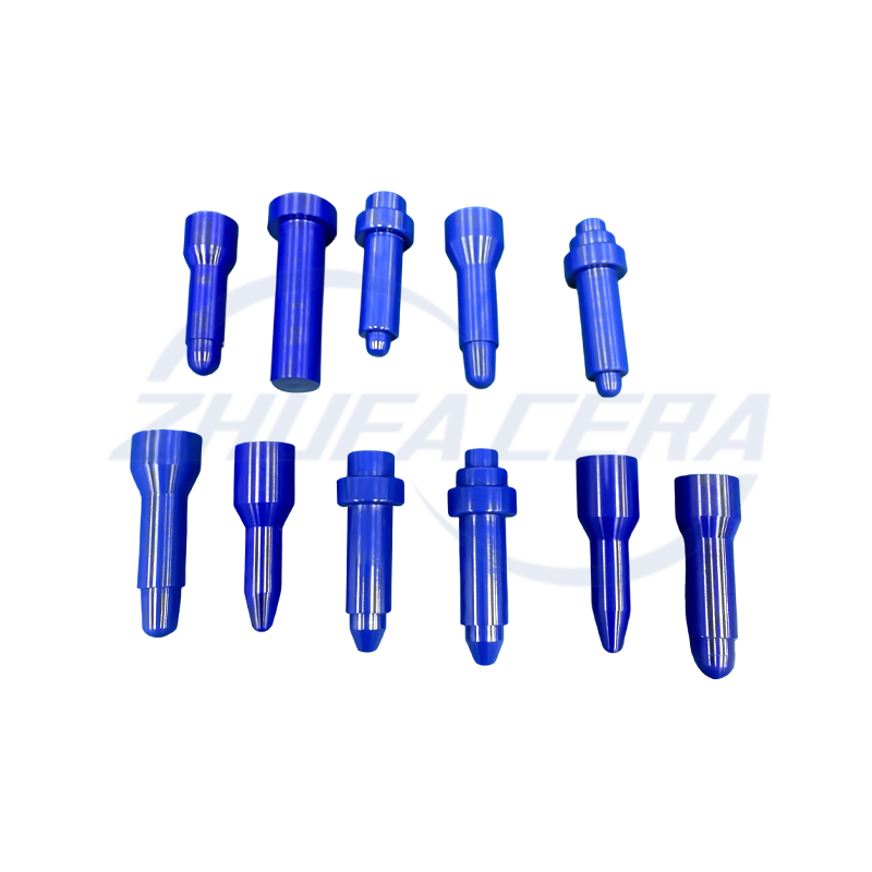 Blå zirconia keramiska positioneringsstift serie produkter